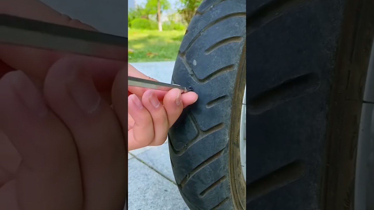 How to patch a tubeless tire