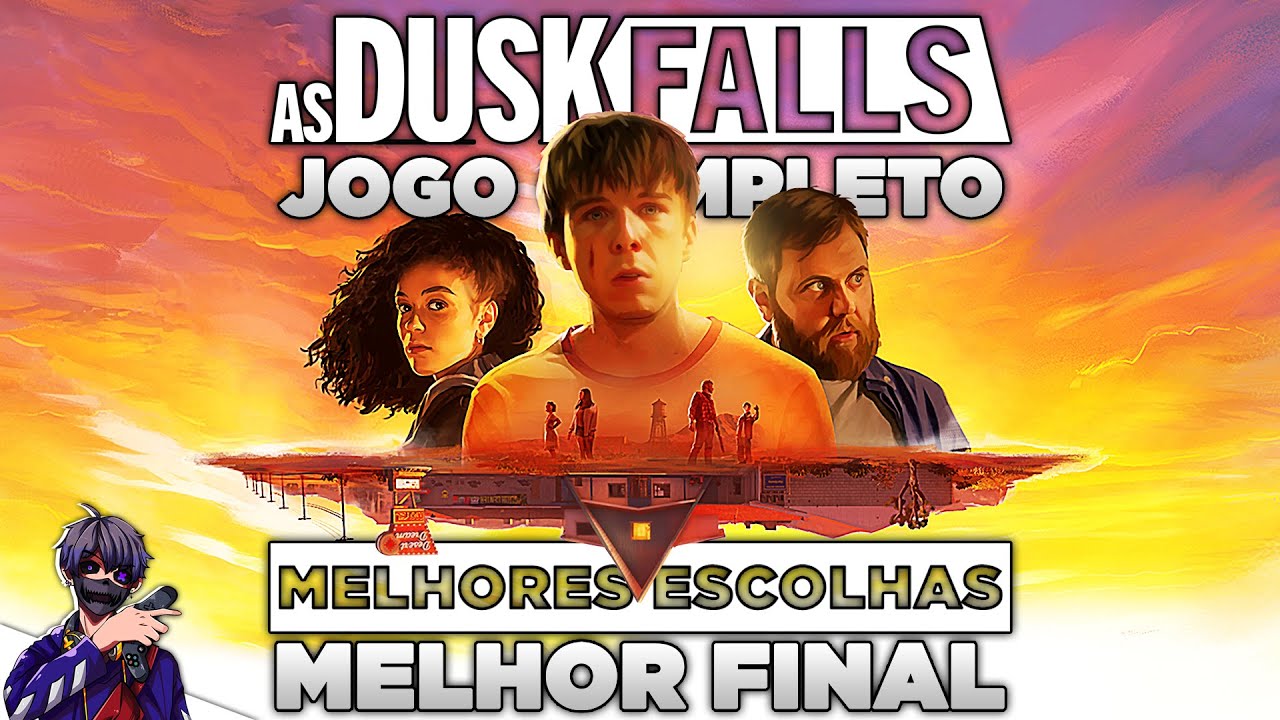 As Dusk Falls Jogo Completo Gameplay Walkthrough (Melhores Escolhas e Final) (PT) Sem Comentários
