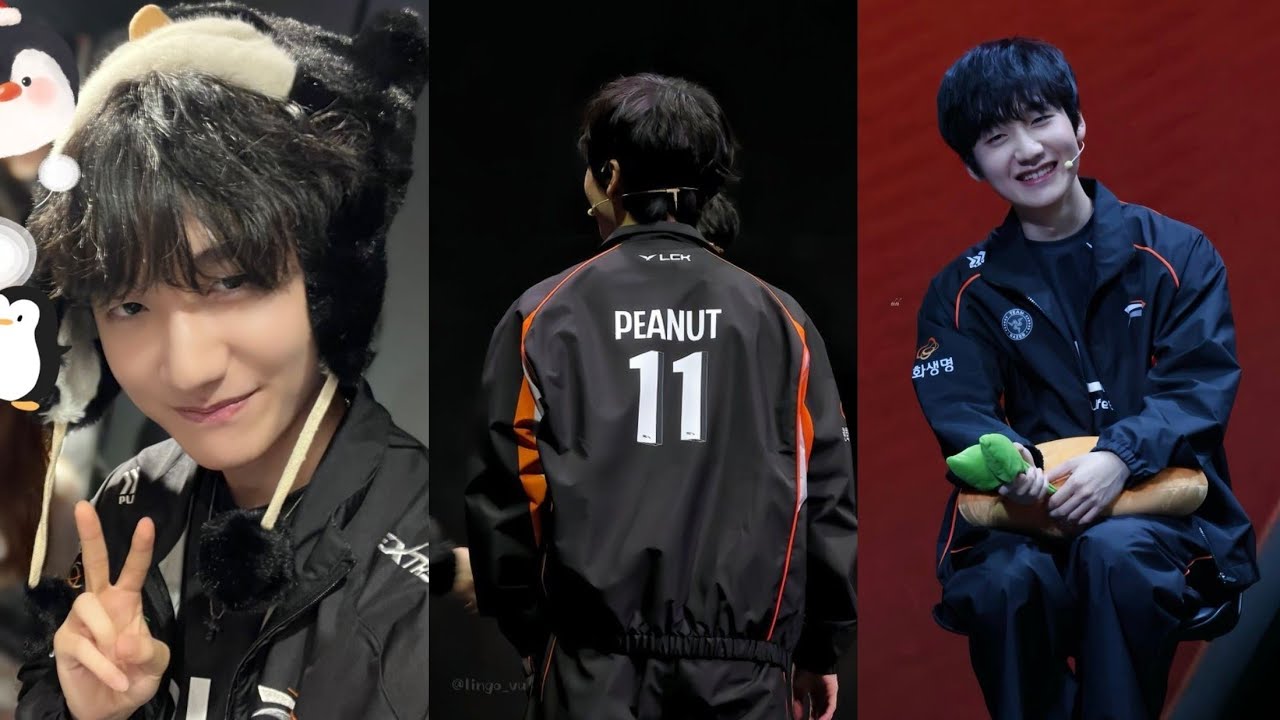 [Tiktok] Tổng hợp tiktok tuyển thủ Han ' Peanut' Wangho 🥜 #peanut #hanwangho #leagueoflegends