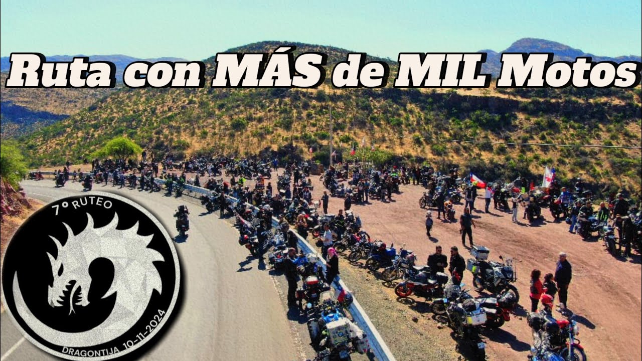 RUTA DE LA DRAGONTIJA 2024/ Mil motos en caravana/ Motovlog #11