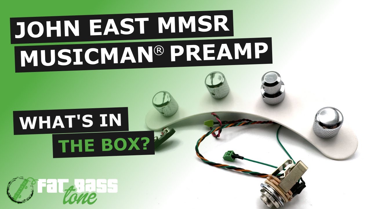 John East MMSR Bass Preamp for Music Man&reg;: What&rsquo;s In The Box (A Close-Up Look)