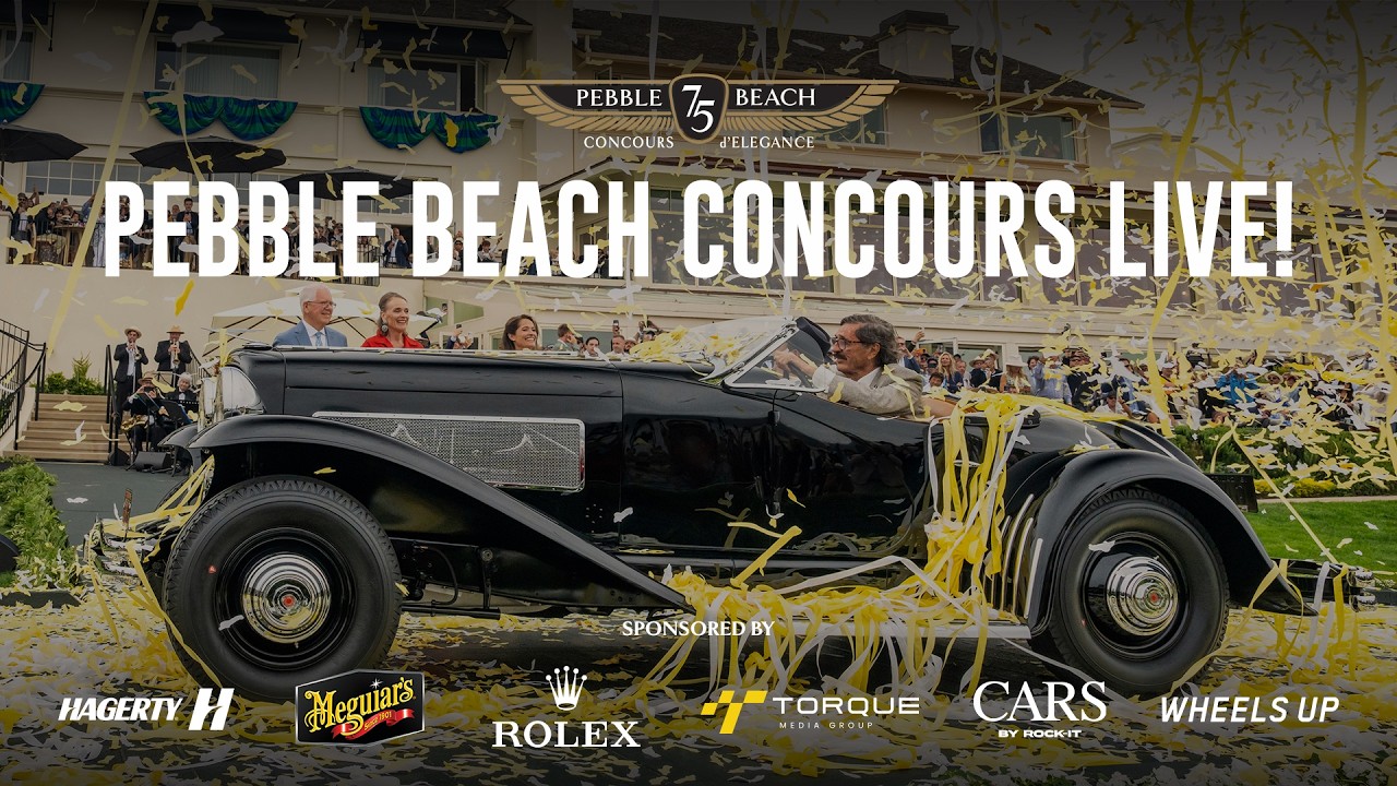 75th Pebble Beach Concours Live! 2026