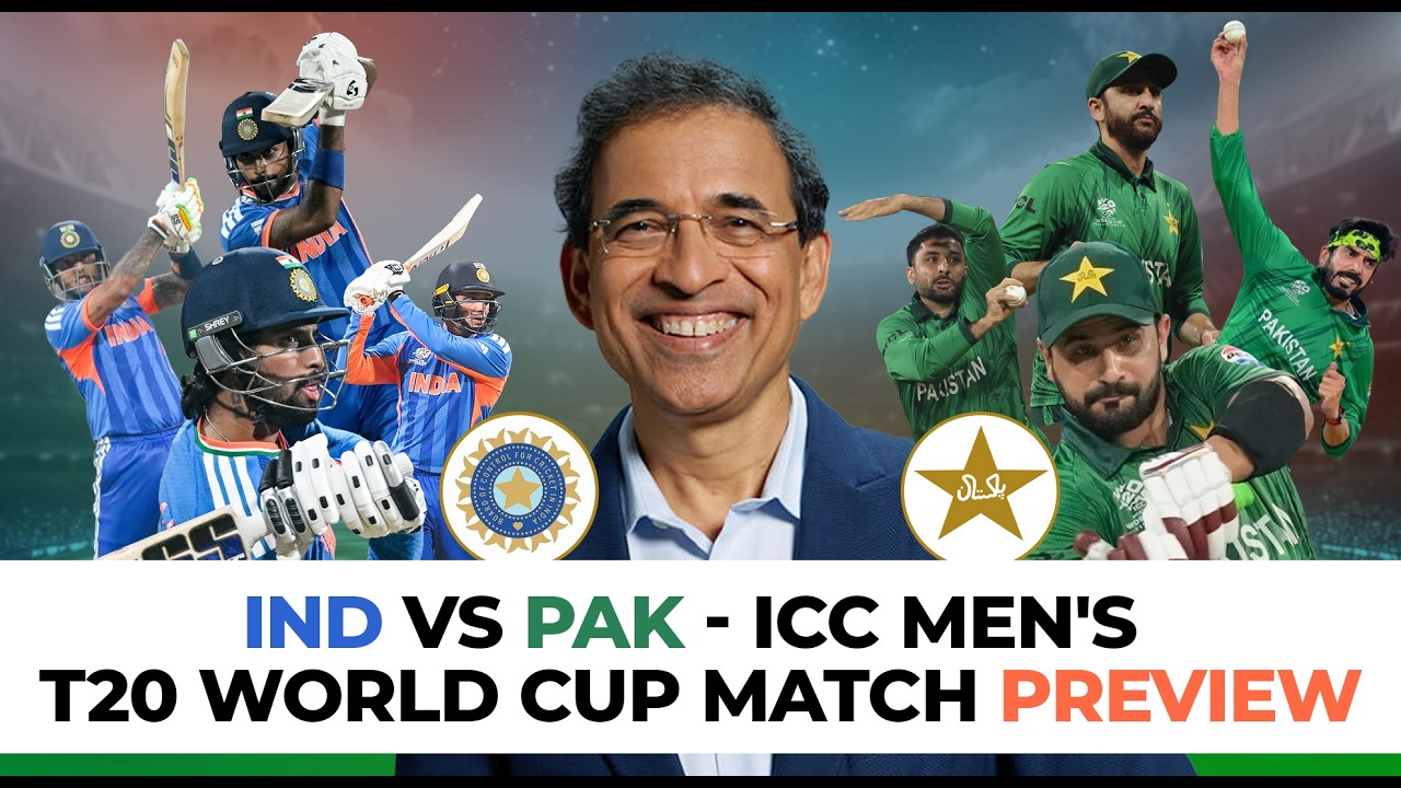 Harsha Bhogle looks ahead to the IND v PAK game