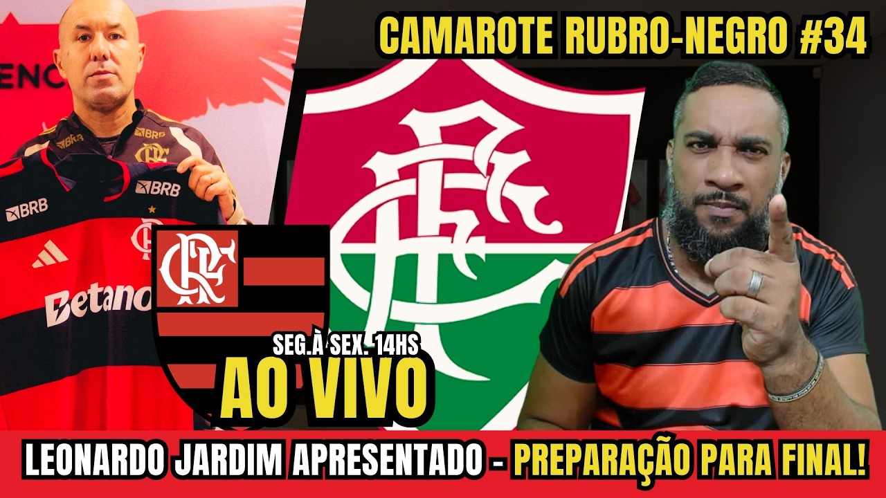 🔴AO VIVO || CAMAROTE RUBRO-NEGRO || EP. 34 - CARIOCA + BRASILEIRÃO E+  || #flamengoaovivo