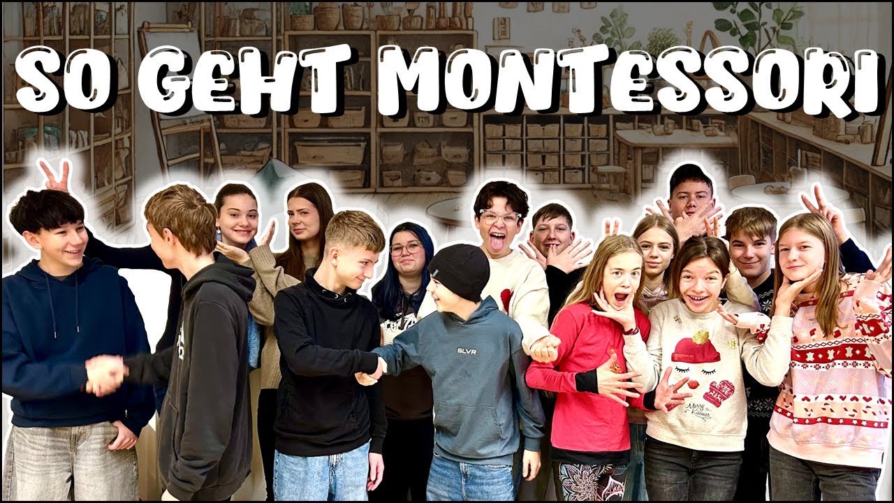 Ein TAG an der MONTESSORI SCHULE