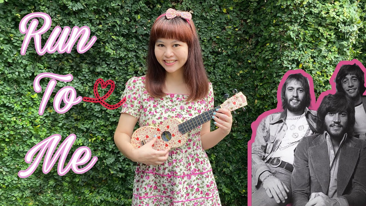 Run To Me ~ Bee Gees Ukulele Cover by Indi Sugar