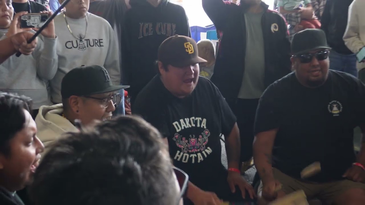 Black Bear singers at Arlee Powwow 2025 - GE Sunday