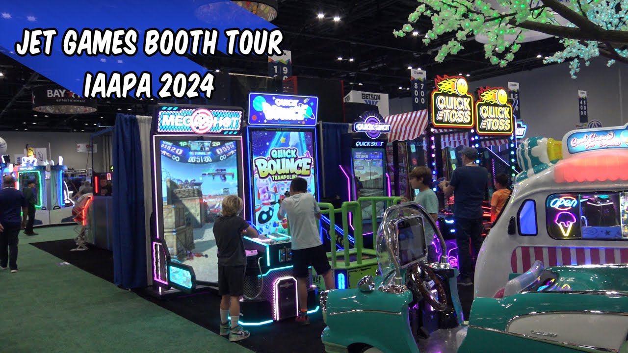 Arcade Booth Tour: JET Games - IAAPA 2024