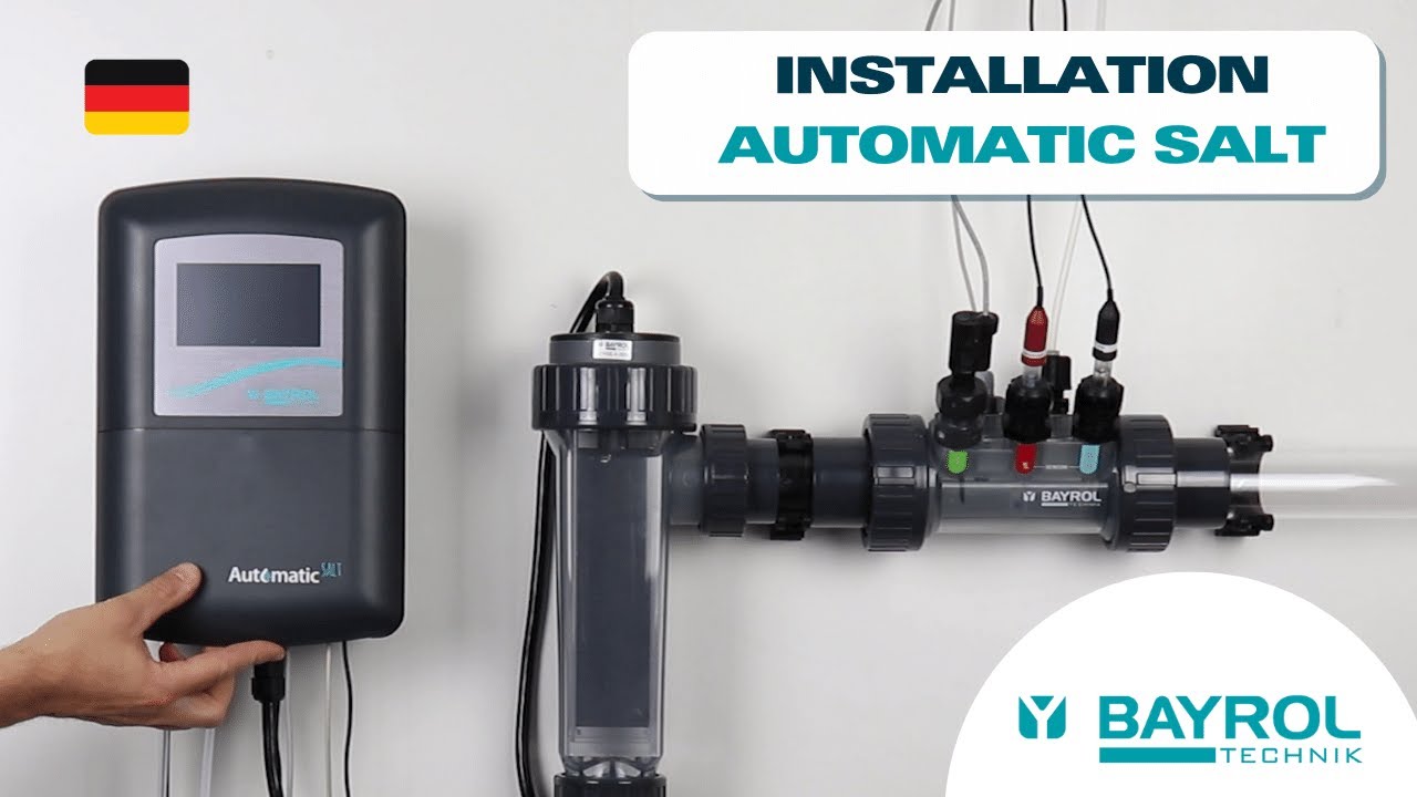 Installation des Automatic SALT | BAYROL Technik