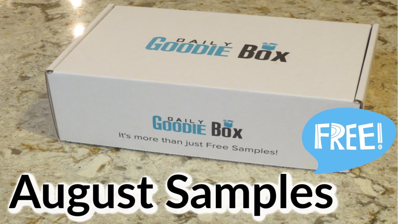 Daily Goodie Box Unboxing - August 2020!