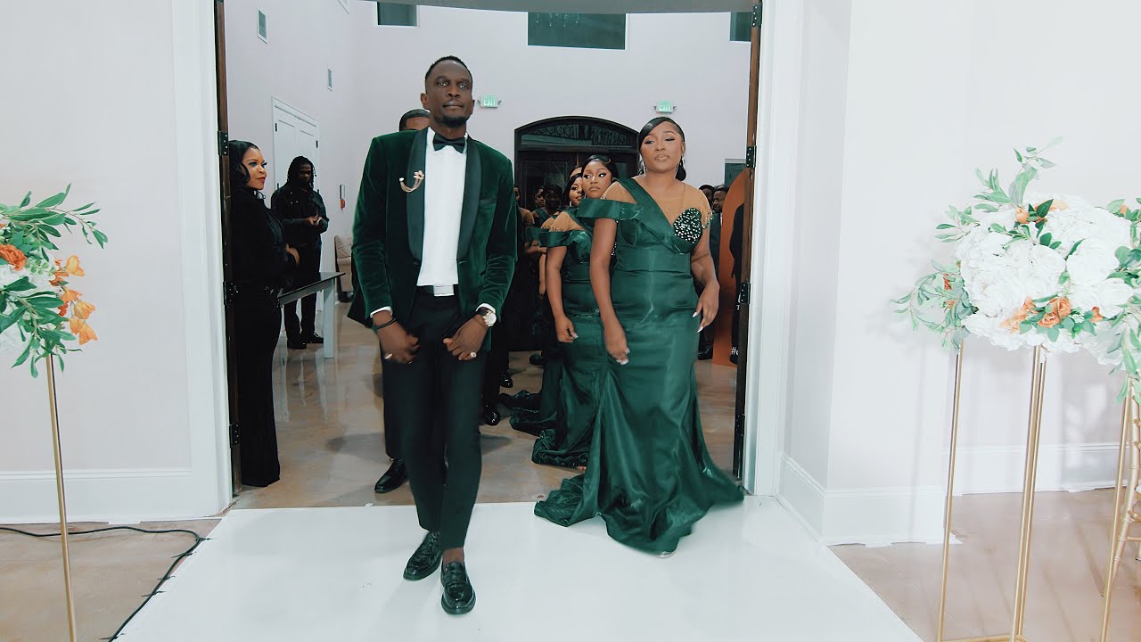 Congolese Wedding Entrance Dance - Posa ya Yesu!