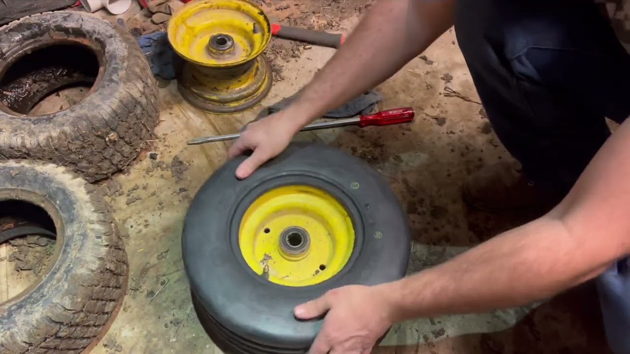 John Deere 332 Gets New Front Tires, Vredestein V61
