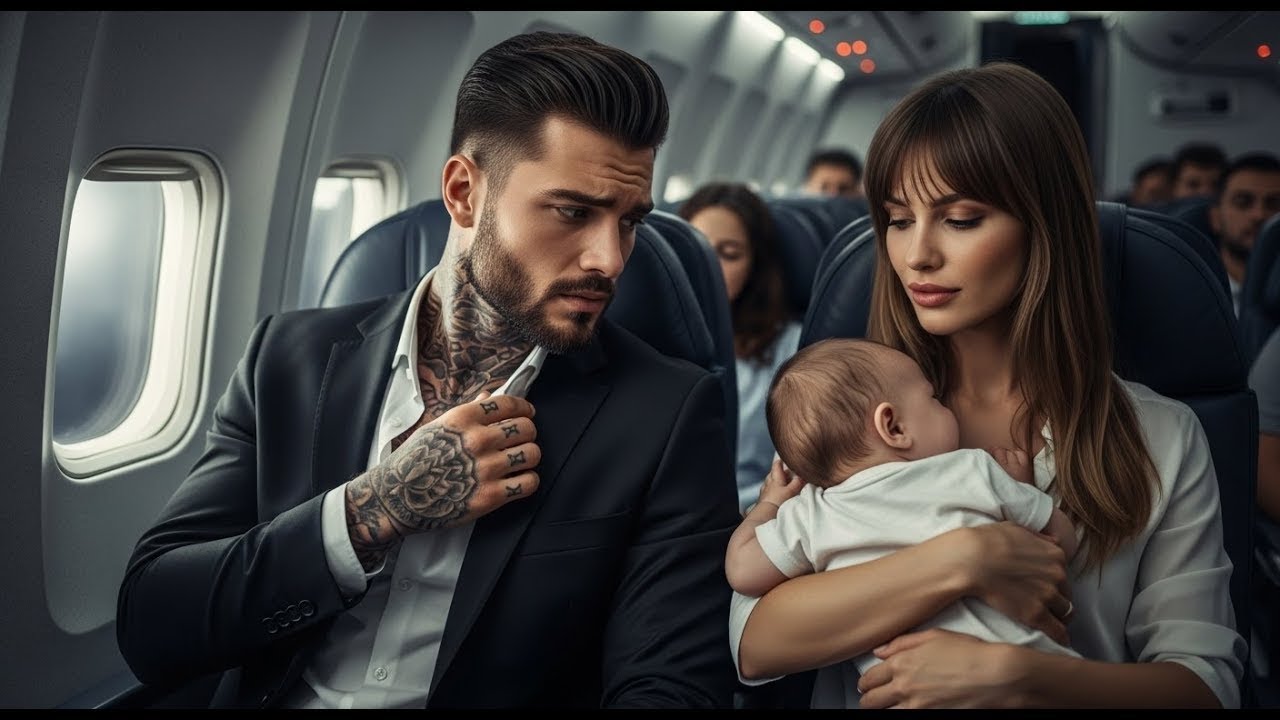 She Noticed the Mafia Boss’s Baby Crying on the Flight — Then She Did the Unthinkable