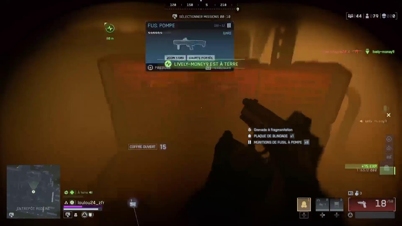 Je joue Battlefield REDSEC avec mon pote
