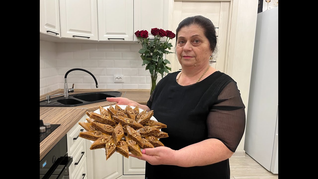 ВКУСНАЯ ПАХЛАВА С ОРЕХАМИ