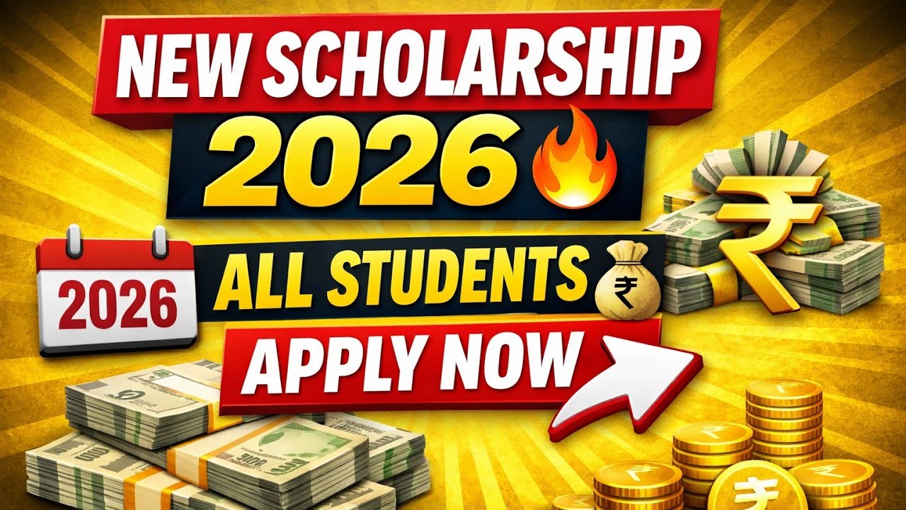 NEW scholarship scheme 2026 🔥Pre matrices and post matric scholarship /all classes/ complete details