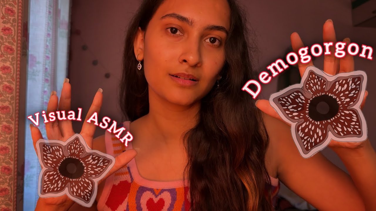 Trying @dakotabasmr  DEMOGORGON Trigger & giving my own TWIST 👾