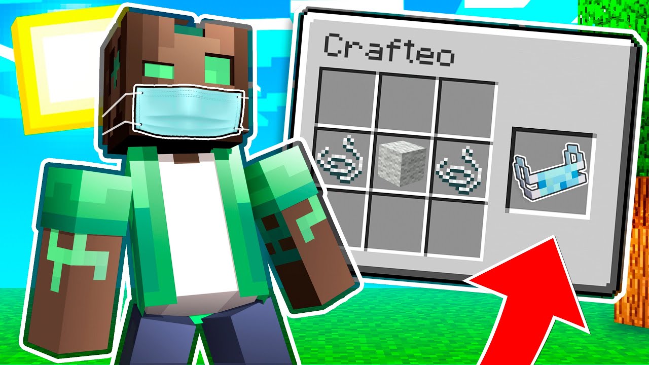 MINECRAFT pero TENEMOS que USAR MASCARILLA 😷😭 MINECRAFT ALEATORIO