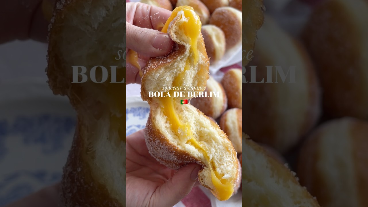 Une de mes p&acirc;tisseries pr&eacute;f&eacute;r&eacute;es, la Bola de Berlim. 🇵🇹