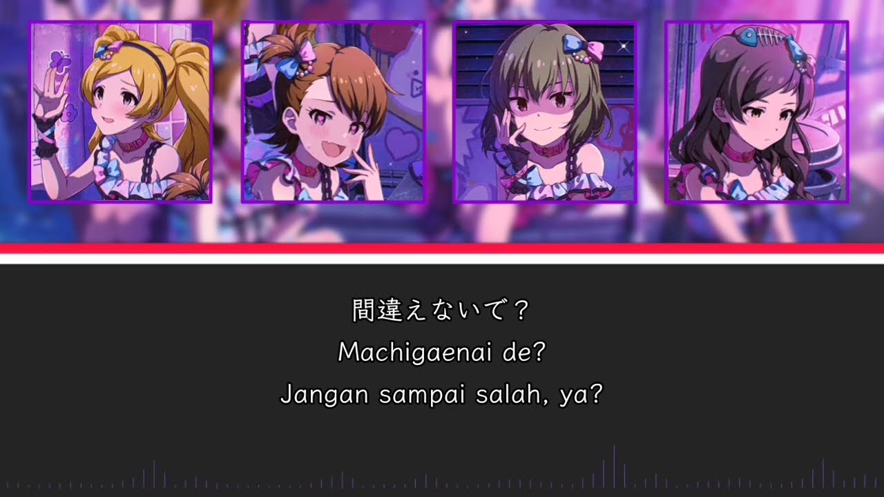 Spade no Q - THE iDOLM@STER Million Live! | Color Coded & Terjemahan Indonesia
