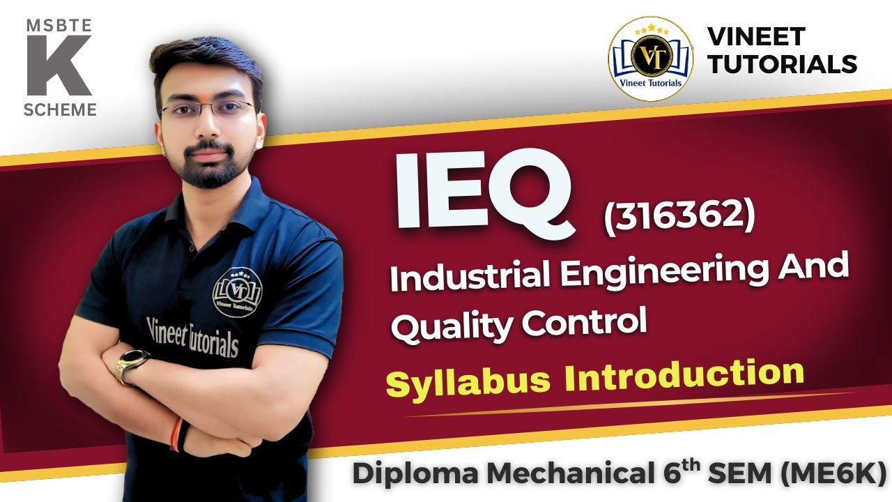 IEQ Syllabus Discussion | Diploma Mechanical 6th Semester | Vineet Sir | Vineet Tutorials