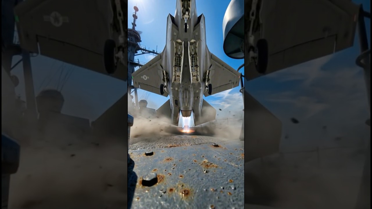 #F35 Vertical Takeoff Is INSANE 🤯