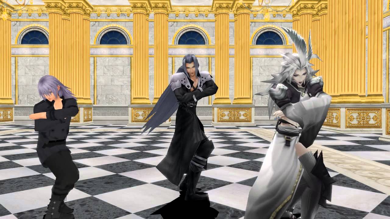 Kuja/Sephiroth/Riku - Bad Romance [MMD]