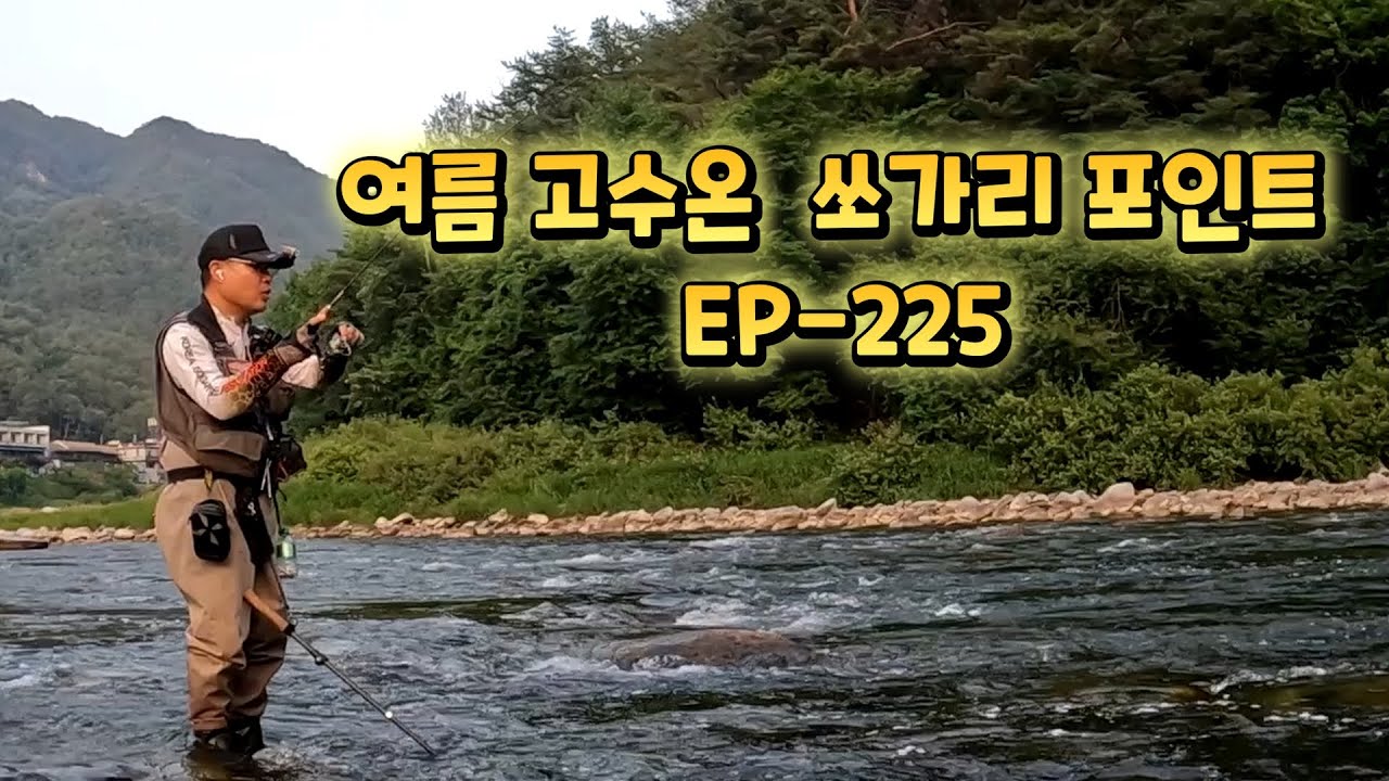 쏘가리 여름 포인트 찾는법 EP-225