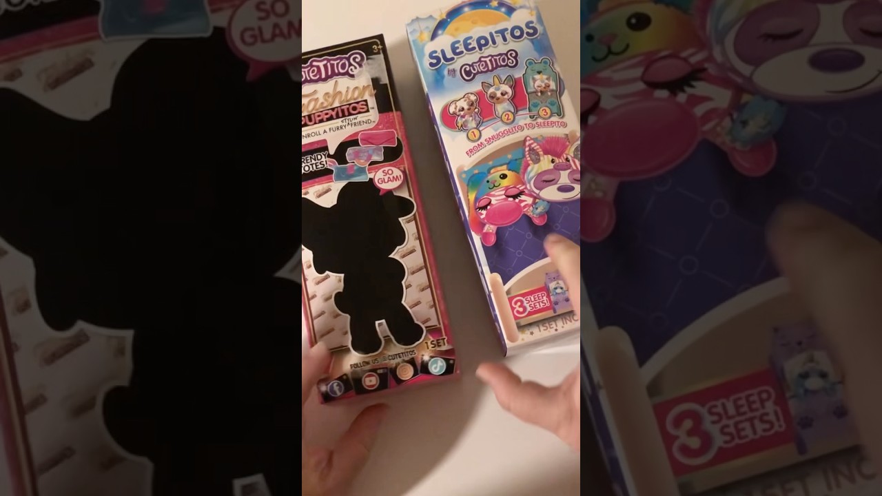 Sleepitos Cutetitos Unboxing #shorts #cutetitos #mystery #asmrsounds