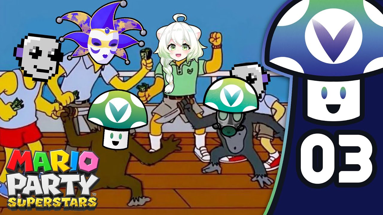 [Vinesauce] Vinny & Friends - Mario Party Superstars #3 w/ Limes, Mike, & Rev
