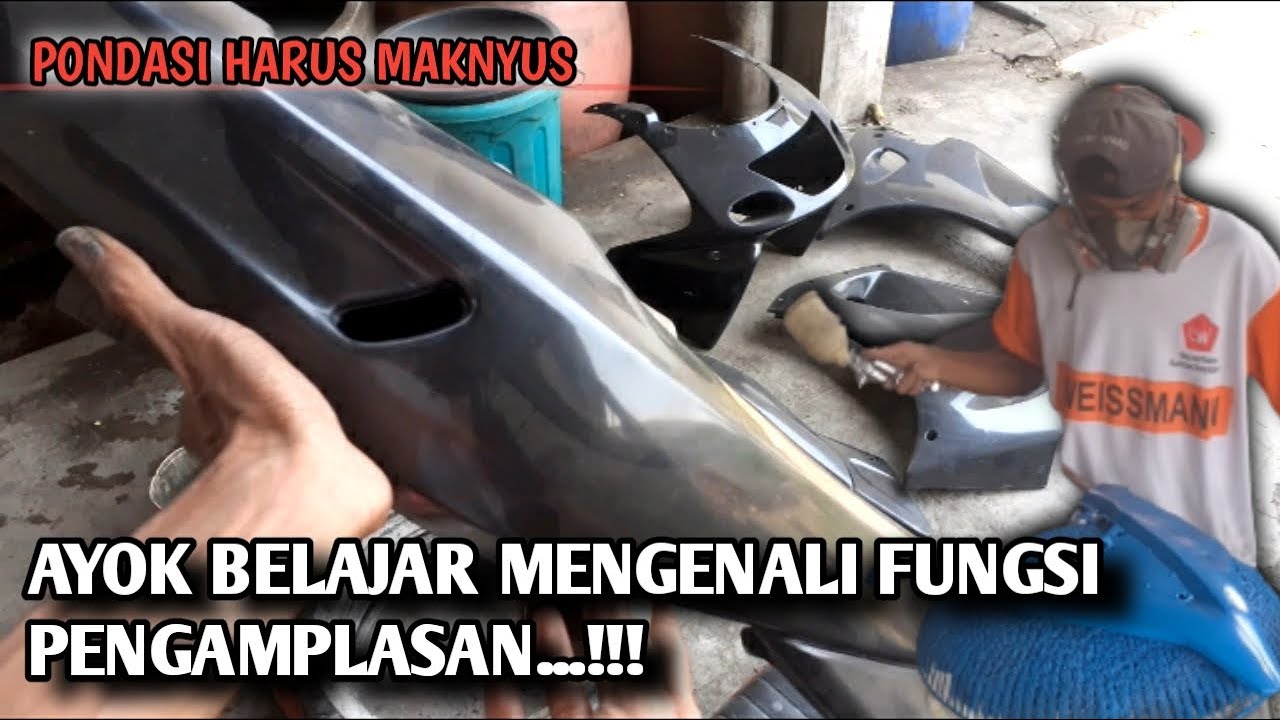 SELAIN BUTUH KINCLONG CAT JUGA BUTUH KUAT..?? KOREKSI HASIL AMPLASAN SEBELUM NAIK CAT