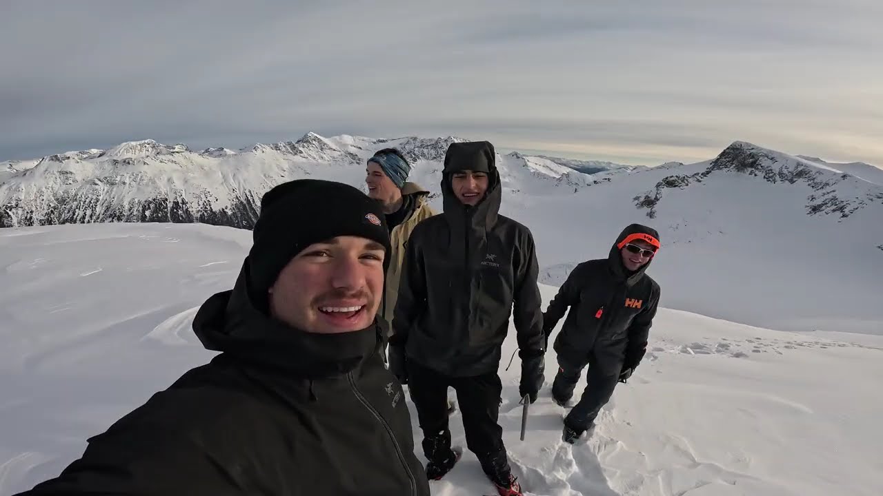 Exploring the Backcountry of Whister, BC and Climbing Fissile Peak