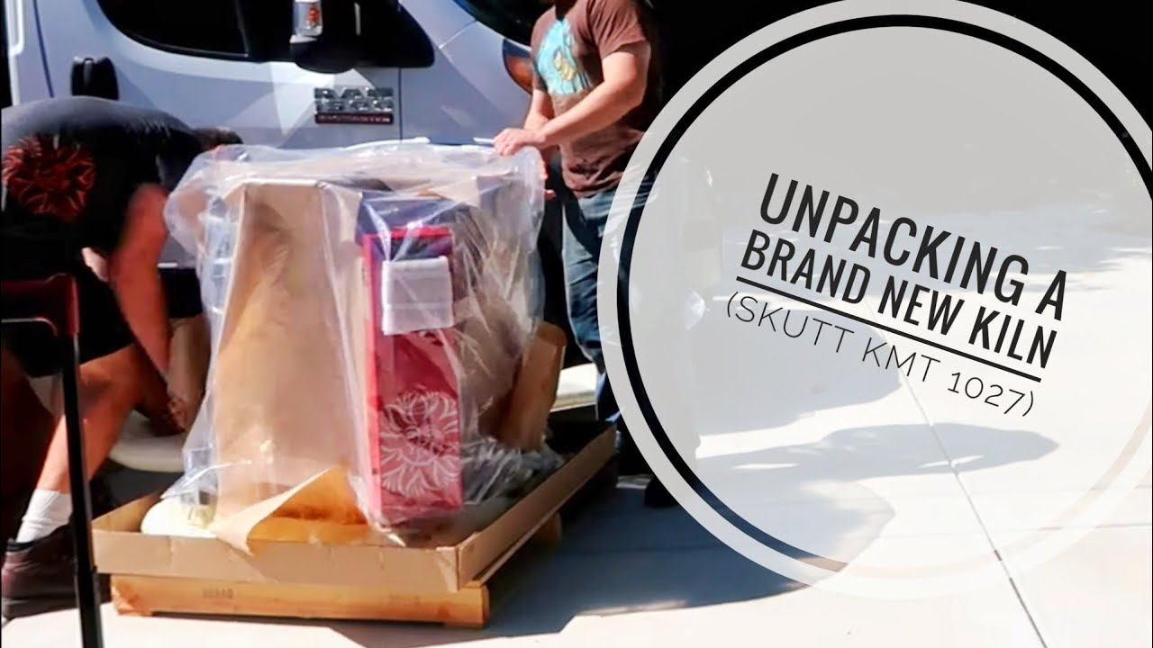 UNBOXING A new KMT 1027 KILN.
