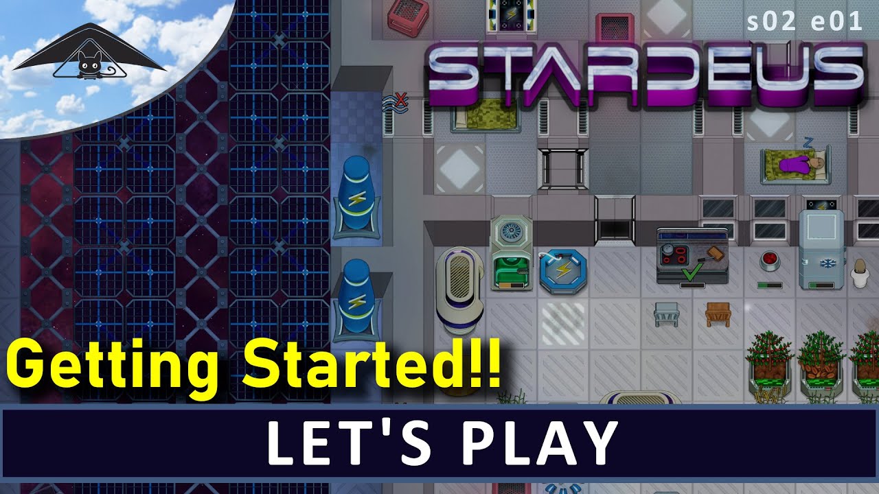 A fresh new start!  Let's Play Stardeus  s02 e01