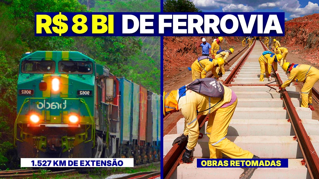 FIOL: A Ferrovia de R$ 8 Bilhões e 1.527 km Que Pode Mudar o Brasil