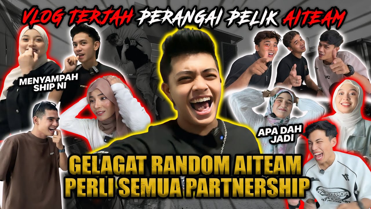 TERJAH GELAGAT AITEAM TIME ALIEF TAKDA!!! PERANGAI PELIK SEMUA KELUAR SIAP PERLI PARTNERSHIP?!