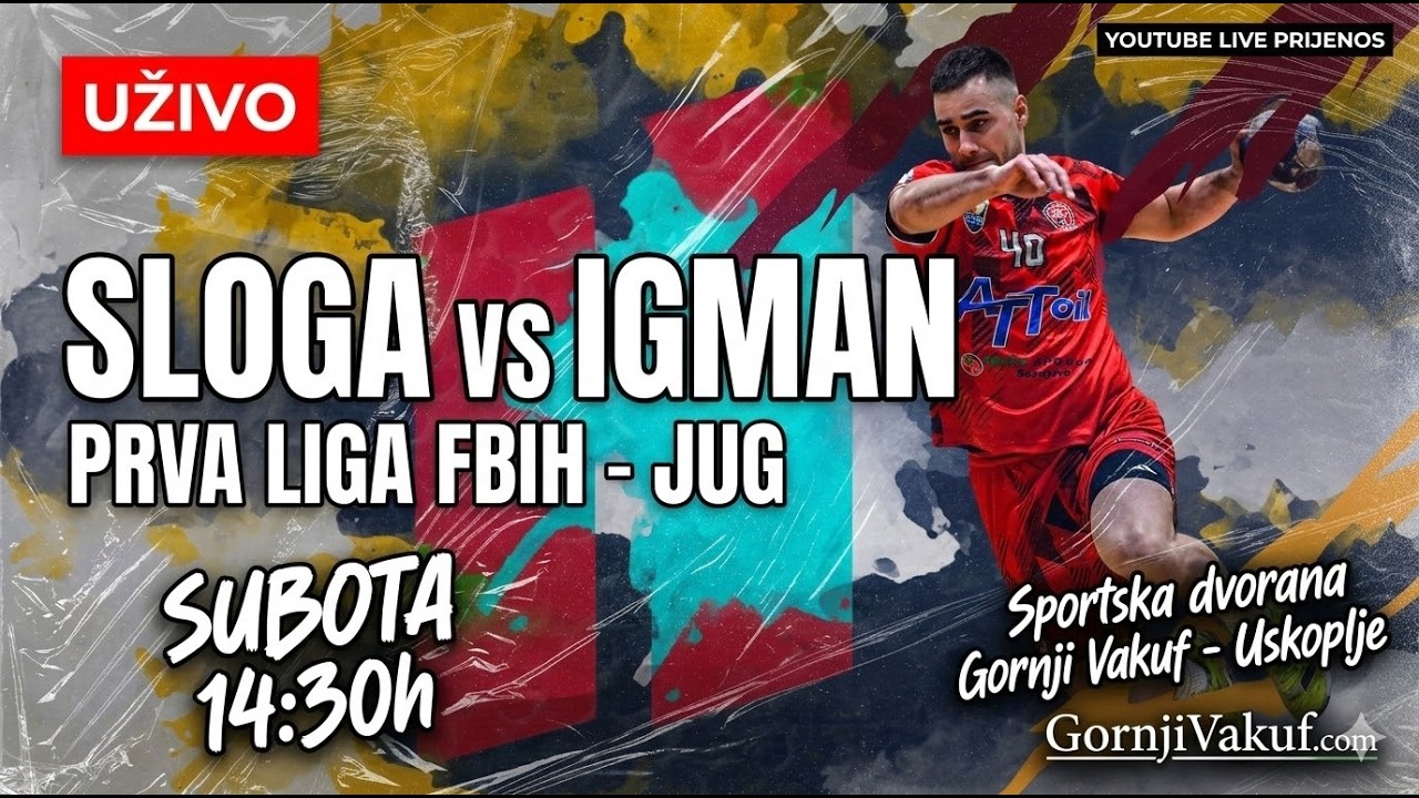 MRK Sloga - RK Igman | sezona 2025/2026.