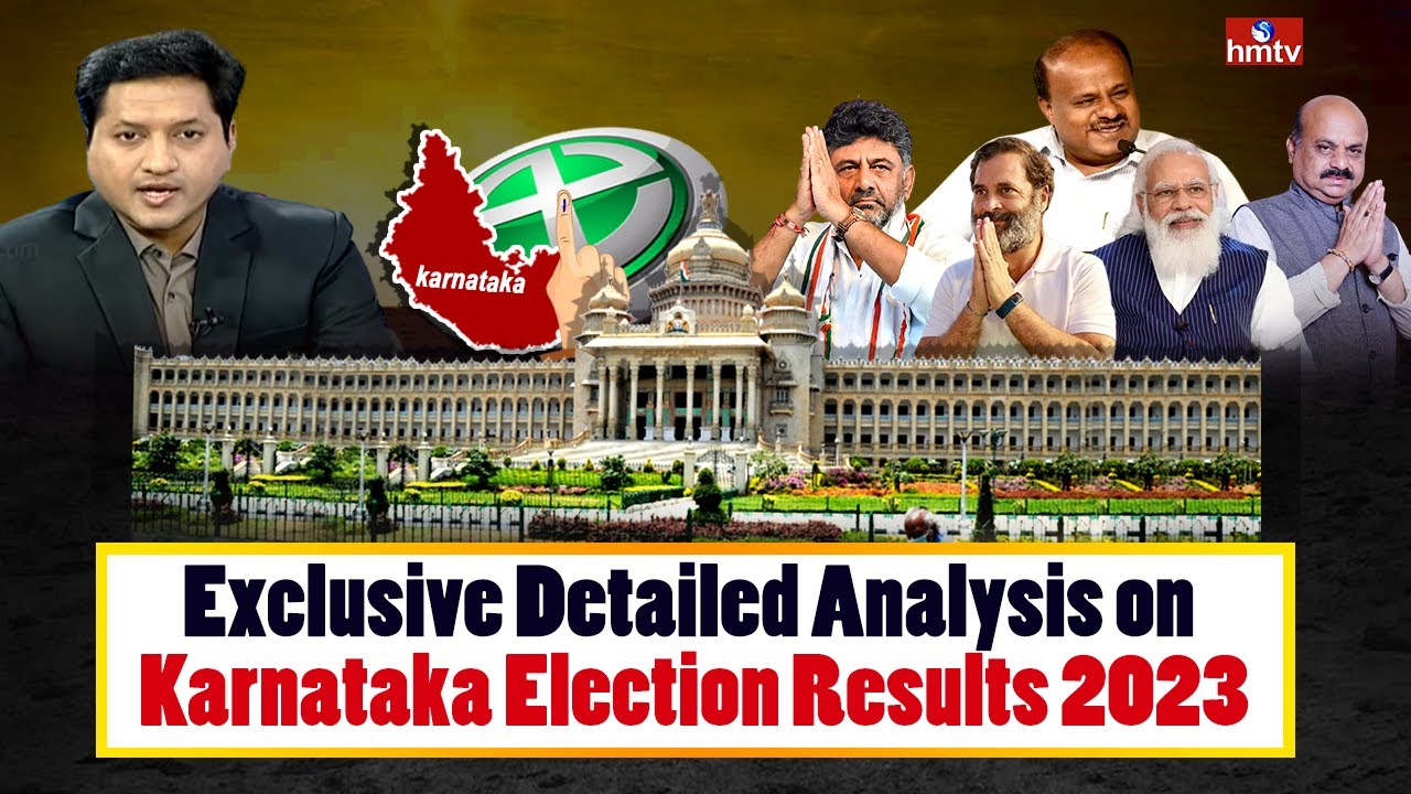 Exclusive Detailed Analysis on Karnataka Election Results 2023 | Debate with Rushi | hmtv