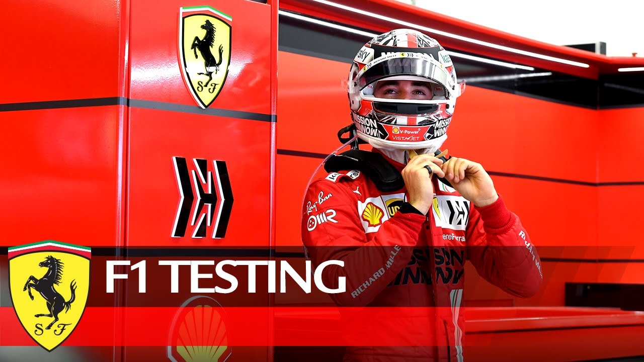 F1 Testing - Charles Leclerc live from Bahrain