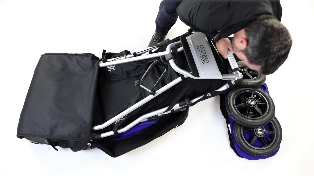 travel bag and travel bag XL straight to gate convenience  - Instructional video  |  Mountain Buggy®