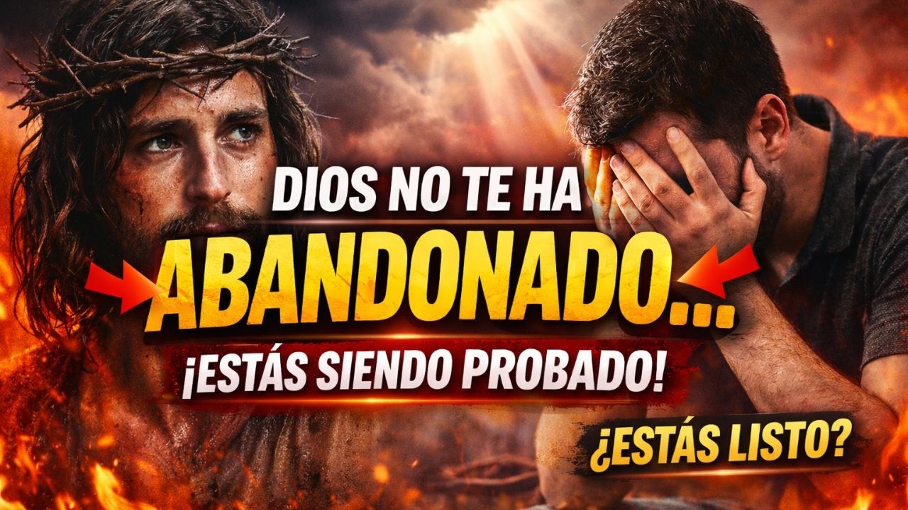 DIOS NO TE HA ABANDONADO… ESTÁS SIENDO PROBADO (Escucha esto hoy)