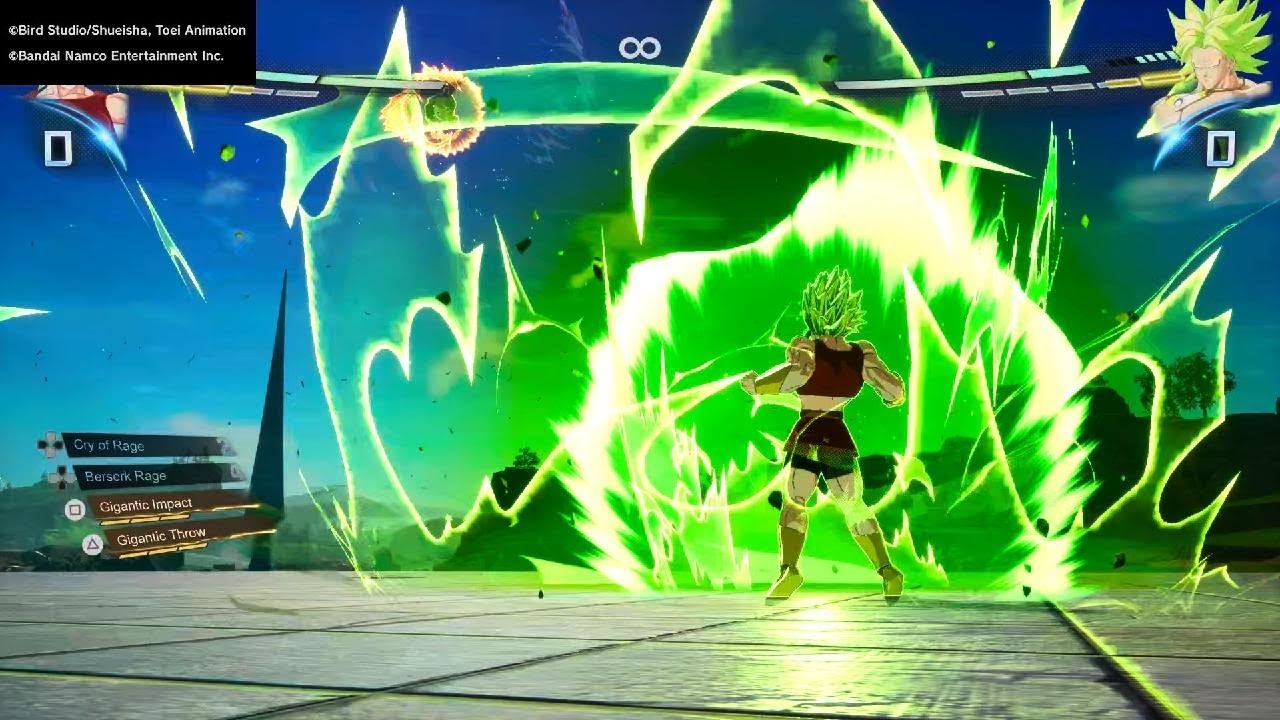 Kale vs. Broly part1 DRAGON BALL: Sparking! ZERO