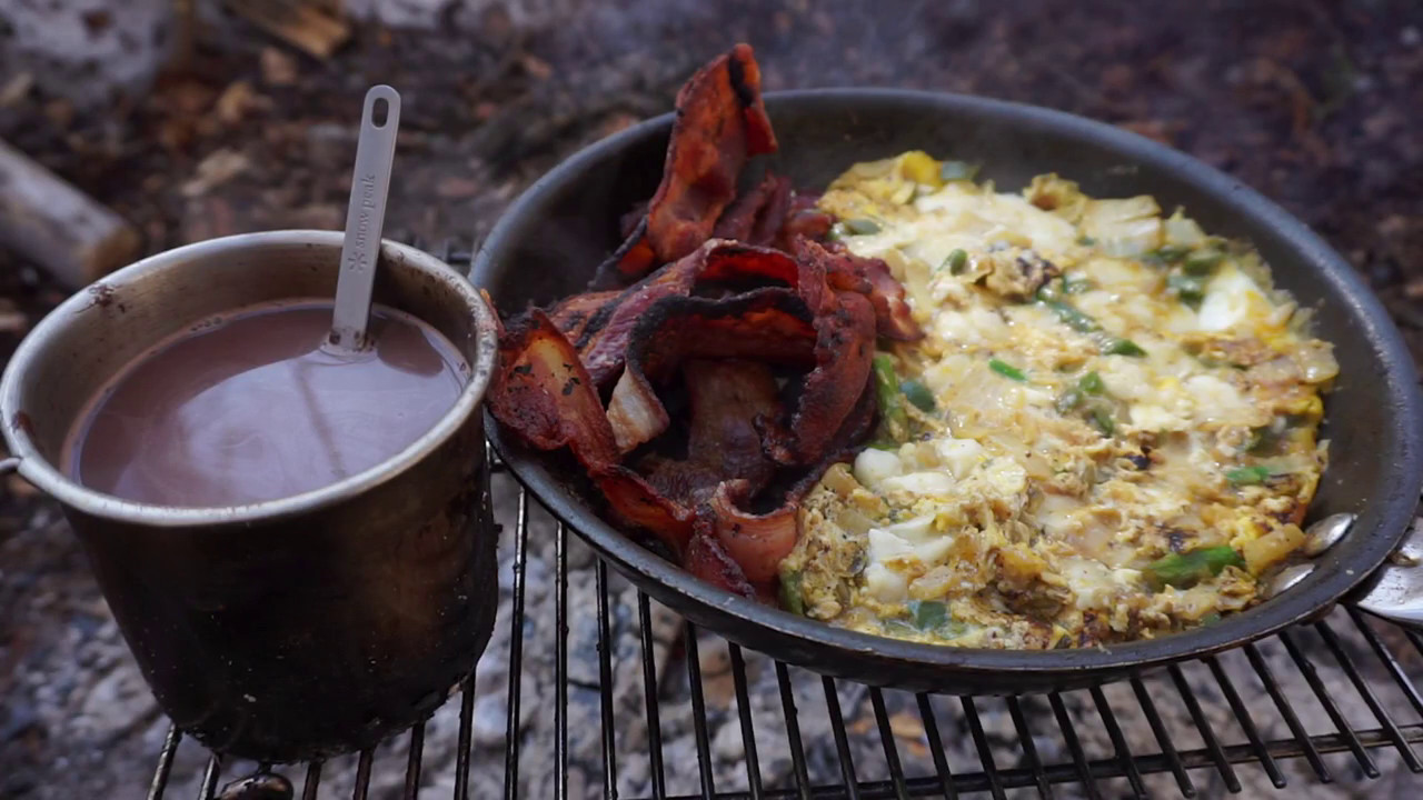 Winter Camping, Day 3, Cooking on the Fire, Algonquin Park 2017