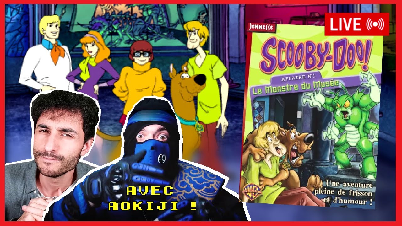 LIVE DÉCOUVERTE : On teste le point and click SCOOBY DOO et le monstre du musée (PC - 2003) 🙃🙃