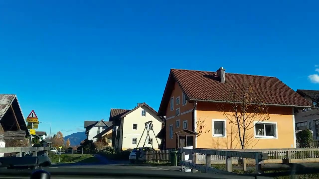 Ruperting bei Haus im Ennstal, Autofahrt, Obersteiermark, Bezirk Liezen, Austria 
