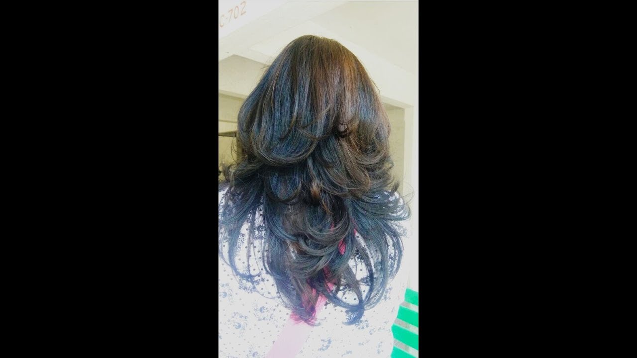 feather haircut with layers / How to cut feather cut