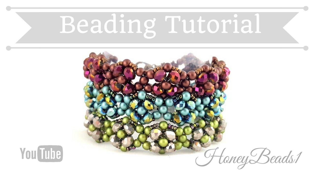 Radiant Rascal Bracelet (reversable) Beading Tutorial by HoneyBeads1