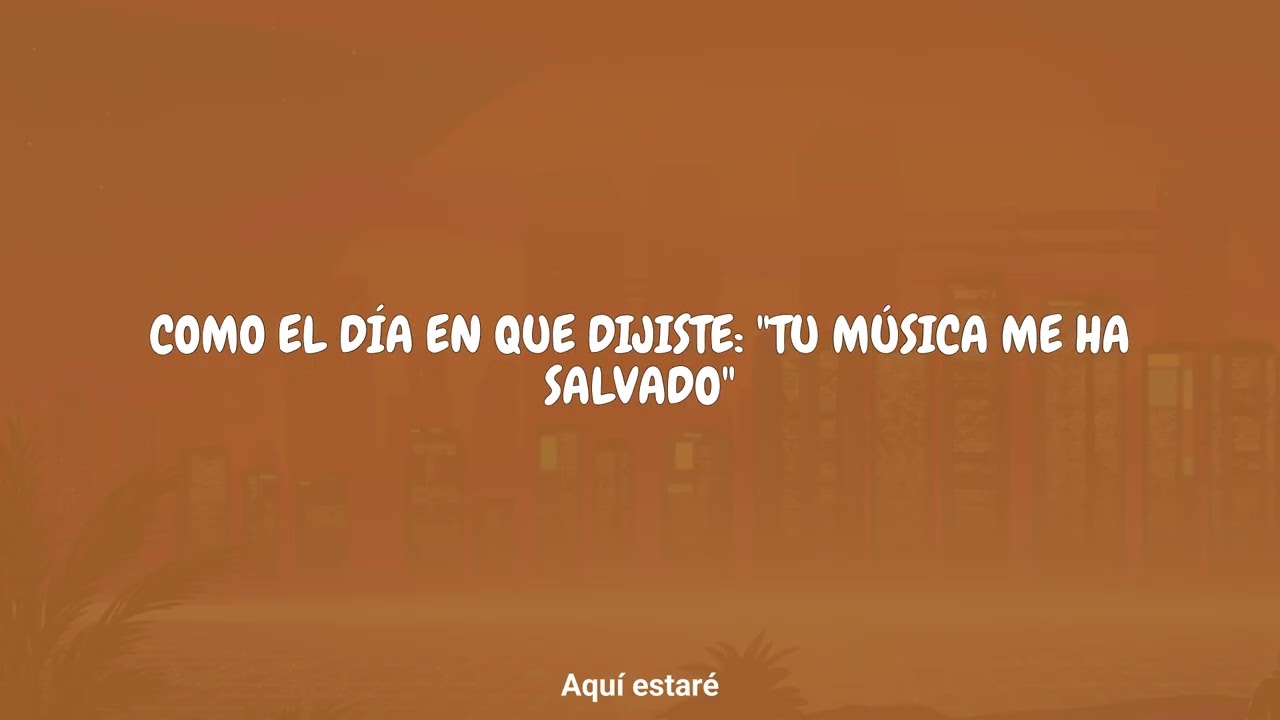 Leire Martinez - Aquí estaré (Lyrics)