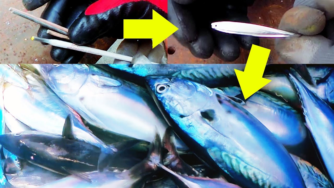 DIY Stainless Rod Fishing Bait 