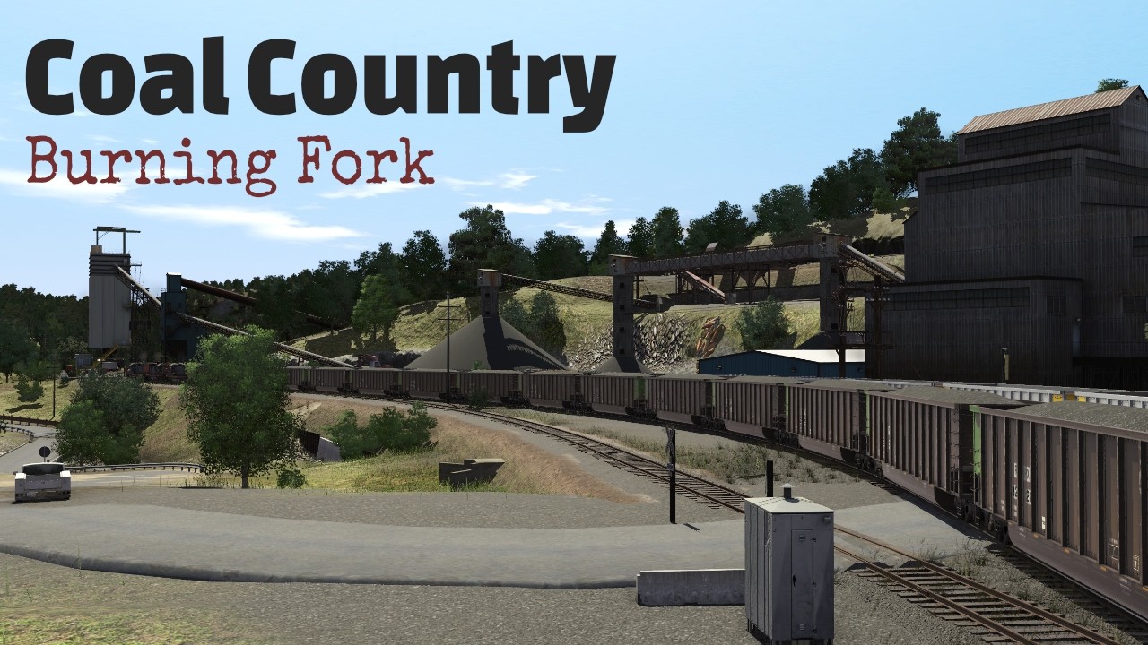 Coal Country ep 1 - Richmond Yard to Burning Fork Coal Loader - Trainz 22